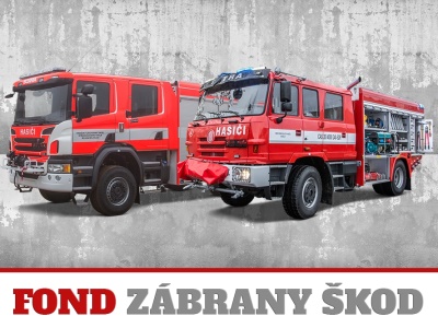 Prezentace požárních vozidel z FONDU ZÁBRANY ŠKOD